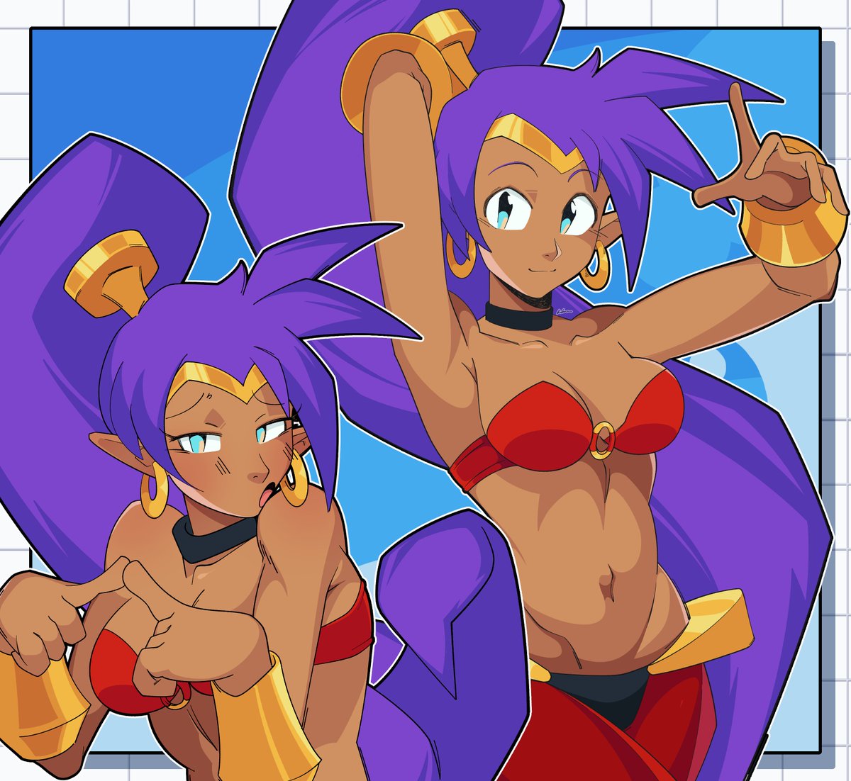 Kafonn_'s tweet image. Shantae !