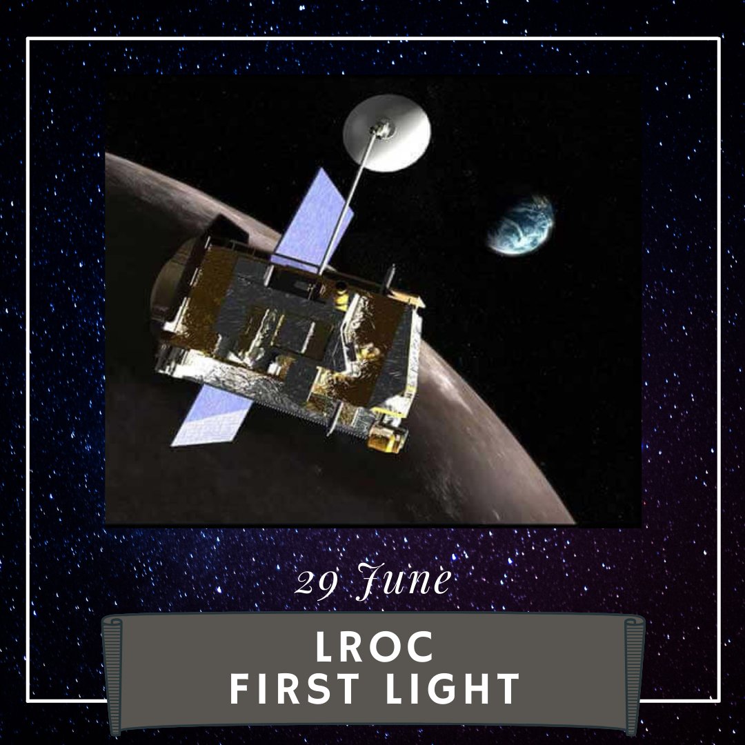USGS_AstroGeo's tweet photo. #OTD in 2009, the Lunar Reconnaissance Orbiter Camera came online and provided its "first light" image. Fifteen years and petabytes of data and derived products later, we're still processing data from LROC! #LRO #LROC https://t.co/iA0epmc1ZW