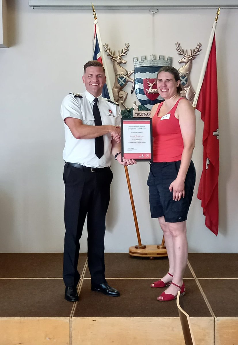 We’ve had a fantastic day at the CPD Volunteers annual celebration and Fire Cadets funday. Congratulations to our  volunteers who awarded long service and milestone hours of contribution awards. #Volunteering