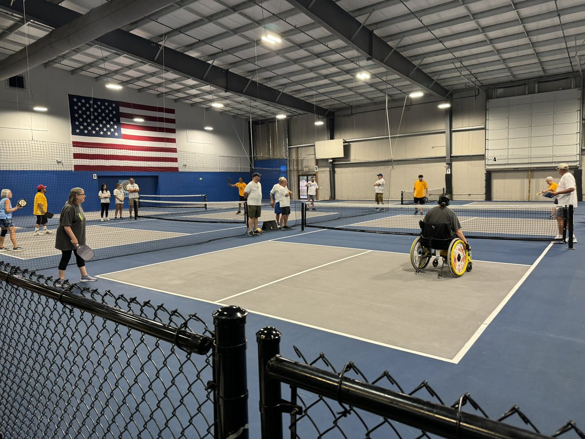 We had our first pickleball tournament and we crushed it 😎
