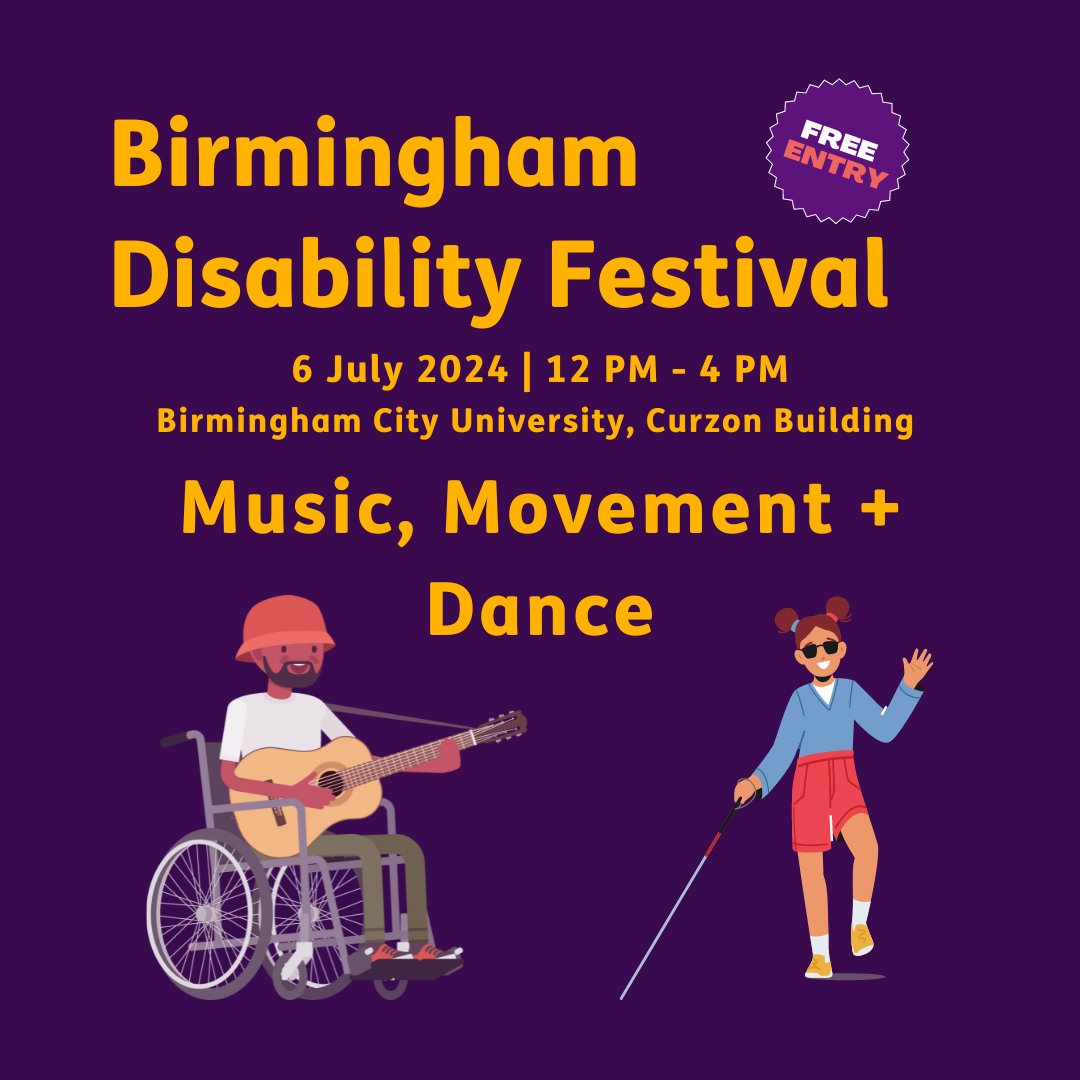 Birmingham Disability Festival tweet media