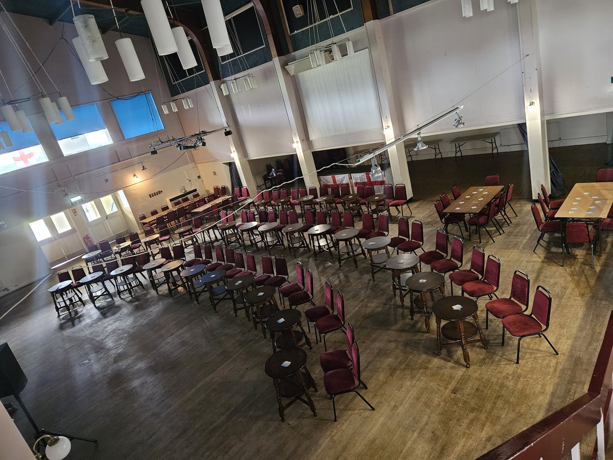 Ready for Tomorrow's England game - open from 4pm with The Old Smithy Van on Site!