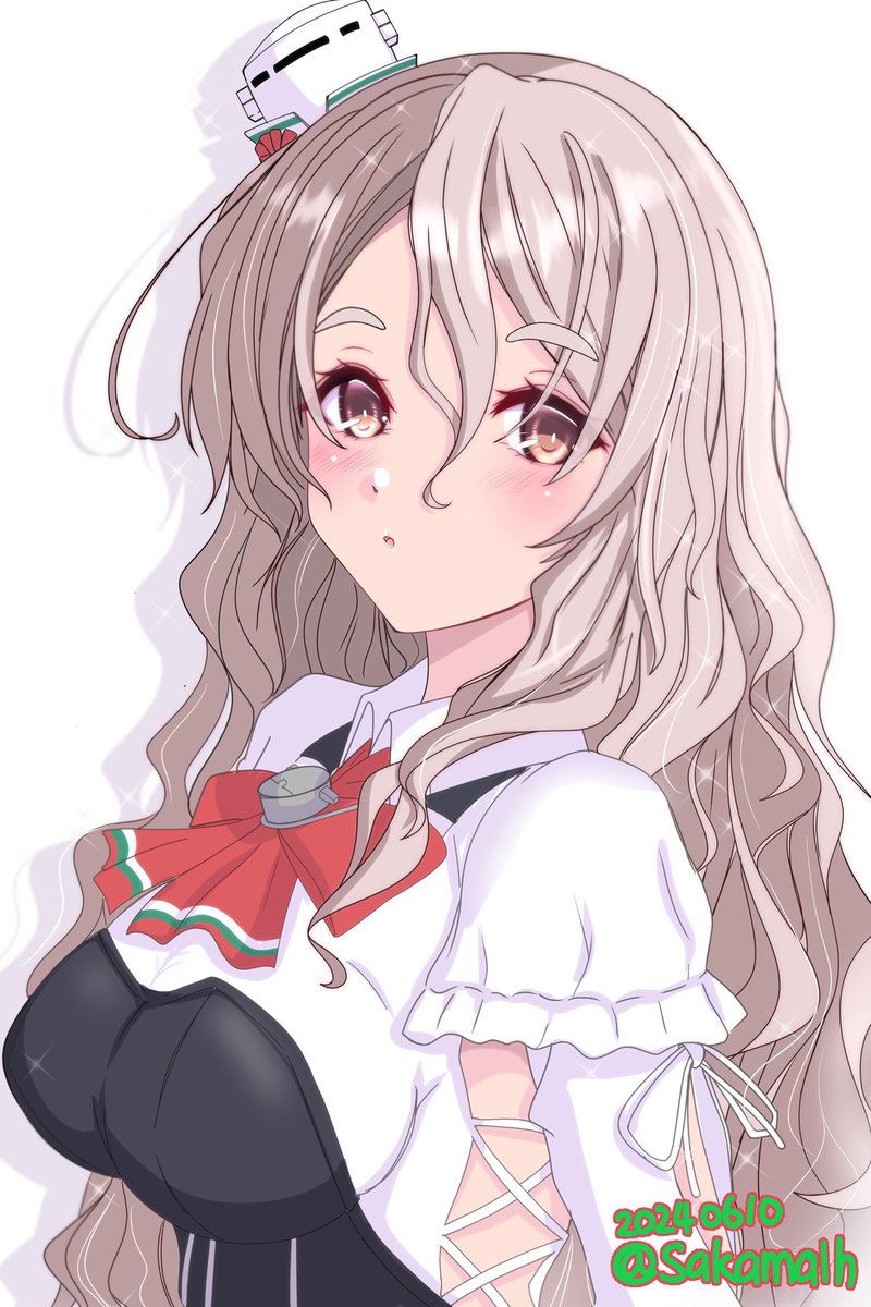 #今月描いた絵を晒そう
艦これも٩( 'ω' )و 