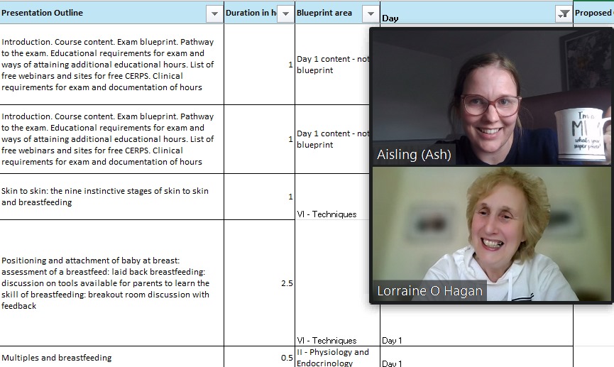 Lorraine O'Hagan (@lorohagan) on Twitter photo So lucky to be working with my daughter Aisling today as my course Admin as we prepare for the next course intake via zoom.
Course dates for September course are now available.
Enquires at lorohagan2020@gmail.com So lucky to be working with my daughter Aisling today as my course Admin as we prepare for the next course intake via zoom.
Course dates for September course are now available.
Enquires at lorohagan2020@gmail.com