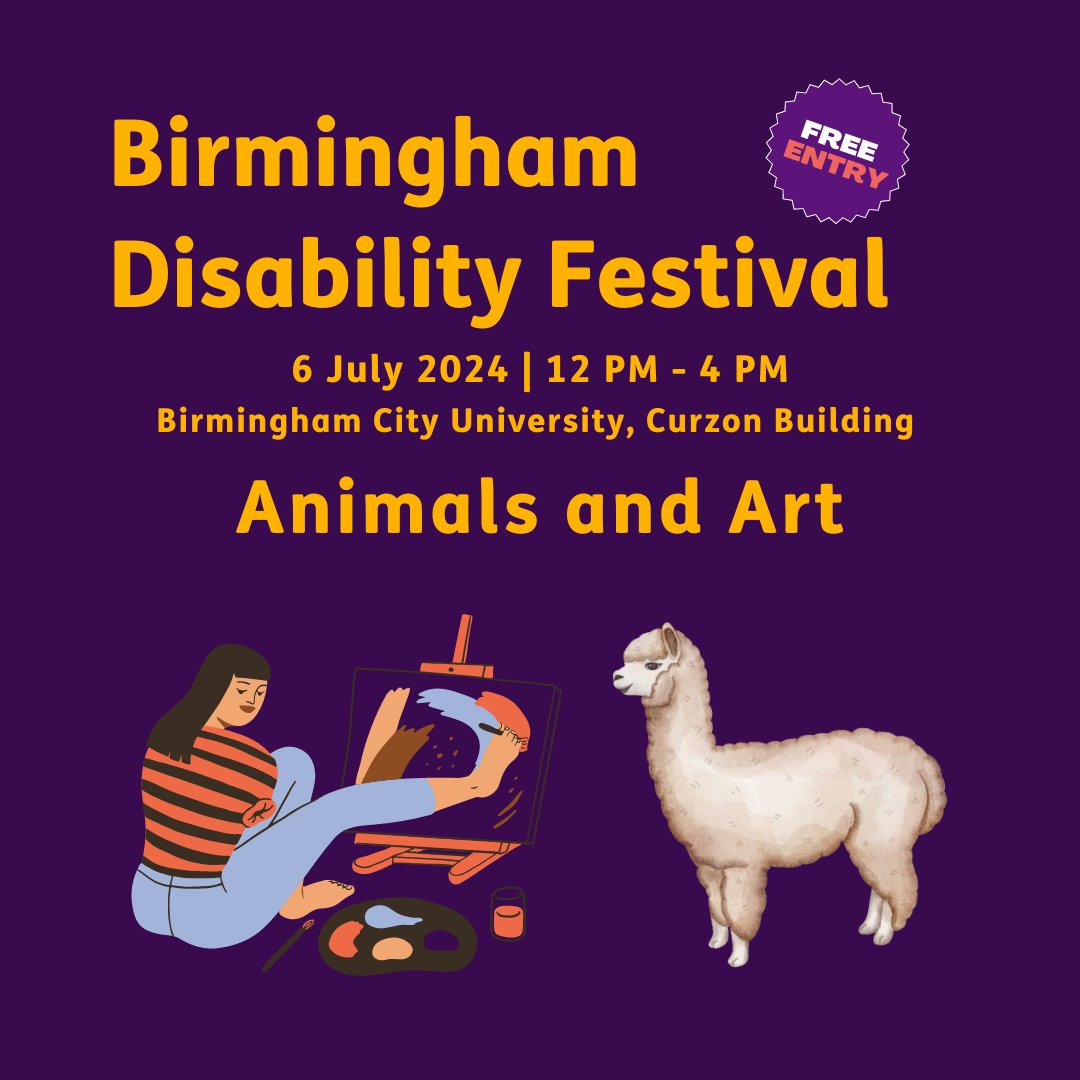 Birmingham Disability Festival tweet media