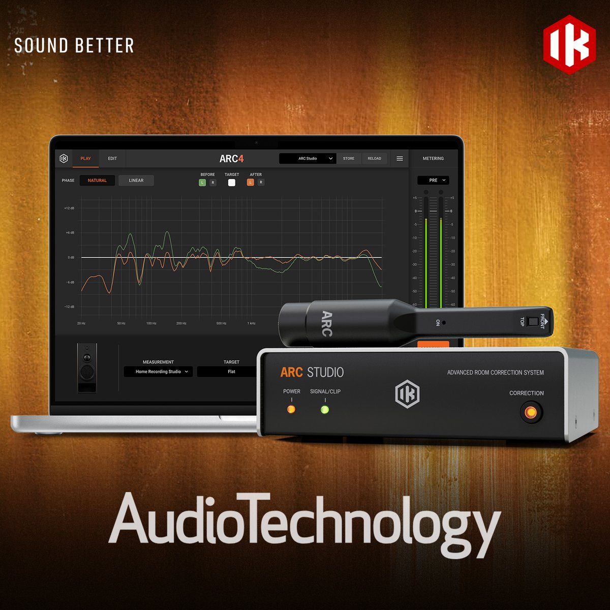 ikmultimedia's tweet photo. “The difference was so stark I recoiled in shock and delight.”
Your studio monitors can sound better. Check out @AudioTechnology's reaction to the difference #ARCStudio made in their mixing room. ➡️ https://t.co/VuSAkX77Vp https://t.co/lBRdvMr35h