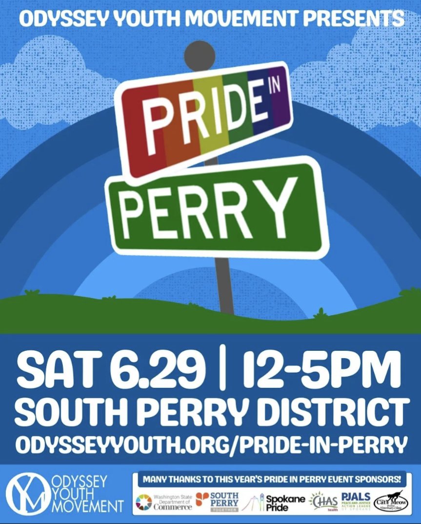 Today is Pride in Perry!  Everything kicks off at noon. 
🏳️‍🌈