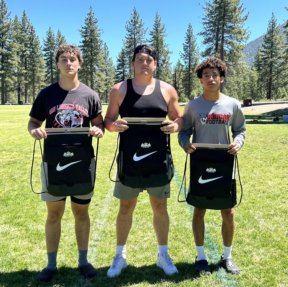Lake Tahoe Football Camp (@laketahoefbcamp) on Twitter photo Congrats to the 2024 All-Camp Team from <a href="/BullardFootball/">Bullard Football</a> & <a href="/slvathletics/">San Lorenzo Valley High School Athletics</a>
Check out laketahoefootballcamp.com for full results. Congrats to the 2024 All-Camp Team from <a href="/BullardFootball/">Bullard Football</a> & <a href="/slvathletics/">San Lorenzo Valley High School Athletics</a>
Check out laketahoefootballcamp.com for full results.
