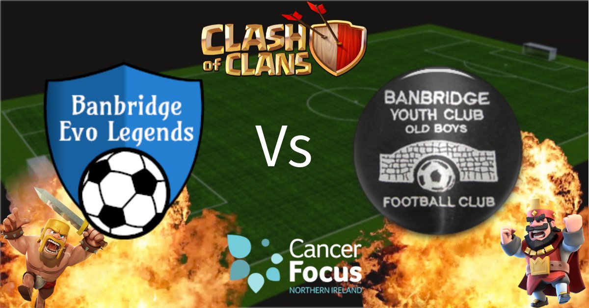 Bragging Rights Are On The Line Tomorrow
⚽️⚽️Charity Match 
<a href="/BannLegends/">Banbridge Legends</a>  Vs Banbridge YCOB Football Club Legends
🗓️ Tomorrow
🕐 KO 1.00pm
🏟️  Cheney Park, Banbridge
💰 Raising Money For Cancer Focus Northern Ireland
bannlegends.club/games/vs-banbr…