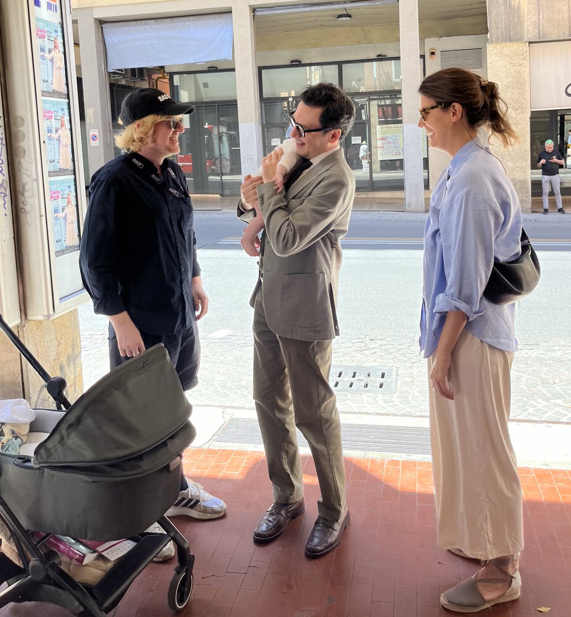 byronic's tweet image. My home city of Bologna morphs into cinephile heaven; some of the finest @mubi peeps are in town; we  collectively fall for astounding Japanese studio system filmmakers, and I get papped with the great @danielkasman. A #CinemaRitrovato edition for the ages — my cup runneth over