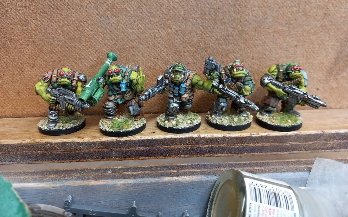 1st Marauder commando squad #firefight #mantic