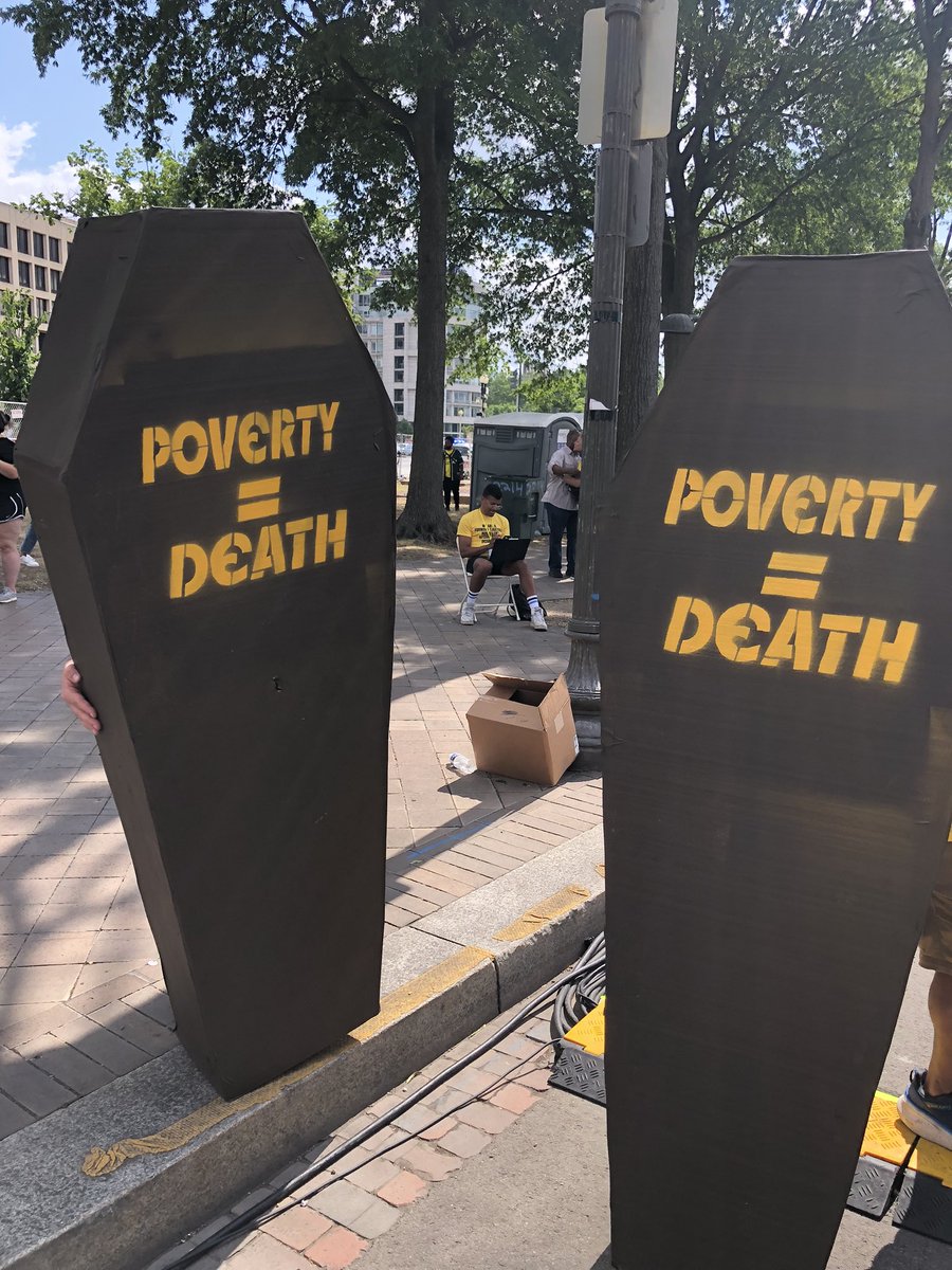 We pledge to break the silence around poverty in this country. We are the swing vote ! We are poor and low wage people! <a href="/UniteThePoor/">Poor People's Campaign</a>