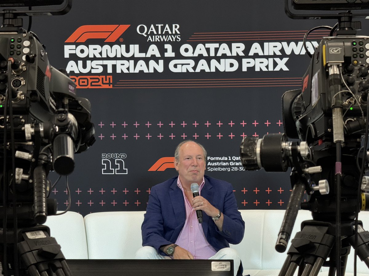 Hans Zimmer reveals that he is the film score producer for the Formula 1 movie starring Brad Pitt and Lewis Hamilton. #F1 #AustrianGP
