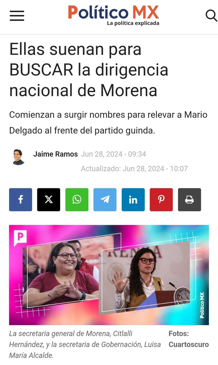 catrina_nortena's tweet photo. #FueraMayerDeMorena 
RT MASIVO
Si estás con @LuisaAlcalde para que sea la próxima Presidenta del @PartidoMorenaMx 

Y así quitar a la Senadora Faltista que cobra doble sueldo @CitlaHM, que ahora se quiere agandallar la presidencia como lo hizo apuntandose en los primeros lugares de la lista de pluris junto con @SergioMayerb para no salir a pedir el voto a la calle y que metió a la panista traidora @AnaJVillagran a cobrar de nuestros impuestos solo por que es su amiga...