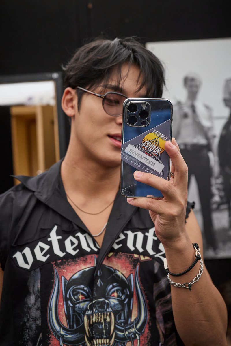 gyumedia's tweet image. 240628 GLASTONBURY FESTIVAL #MINGYU #민규 #세븐틴