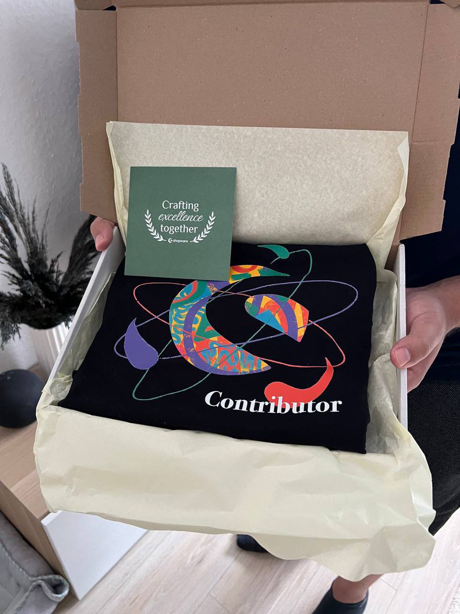 Got a little surprise package today. Big thanks to <a href="/shopware/">Shopware</a> 💙💙