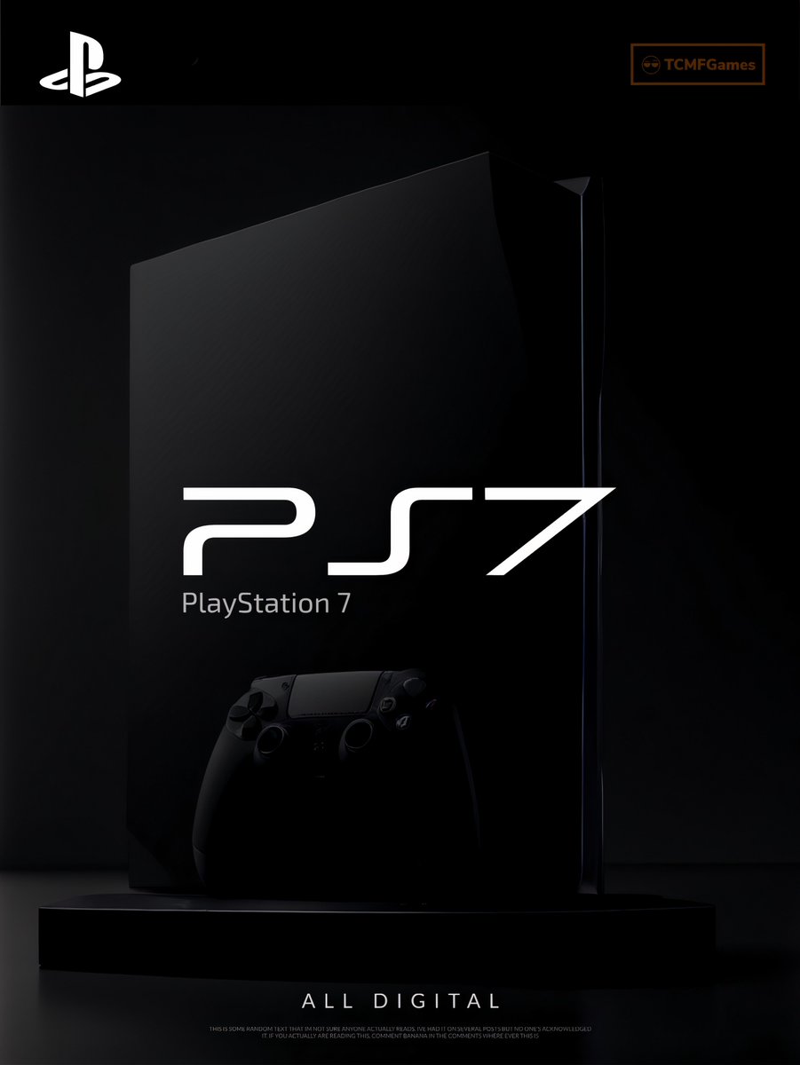 TCMFGames (@tcmf2) on Twitter photo PlayStation 7
โ โ โ โ โ โ โ โ โ โ โ โ โ โ โ โ โ โ โ โ
New reports are going out that Sony is gradually going to move away from discs
โ โ โ โ โ โ โ โ โ โ โ โ โ โ โ โ โ โ โ โ
They are currently laying off people
Sony will cut ~250 PlayStation 7
โ โ โ โ โ โ โ โ โ โ โ โ โ โ โ โ โ โ โ โ
New reports are going out that Sony is gradually going to move away from discs
โ โ โ โ โ โ โ โ โ โ โ โ โ โ โ โ โ โ โ โ
They are currently laying off people
Sony will cut ~250