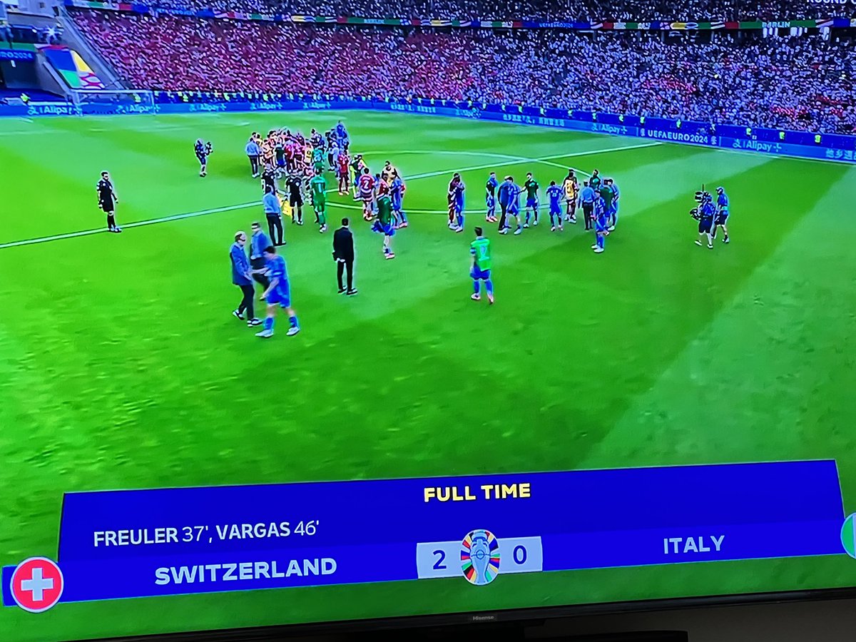 #EURO2024 Shocking loss by Italy!!