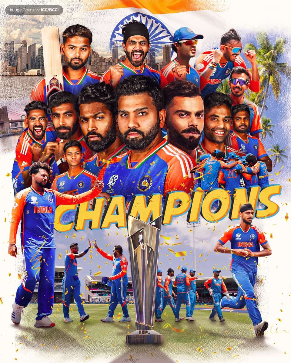 MammoottyFC369's tweet image. Hail the champions 🥹🔥

Instant Comeback for the trophy 👊🔥

#T20WorldCup
