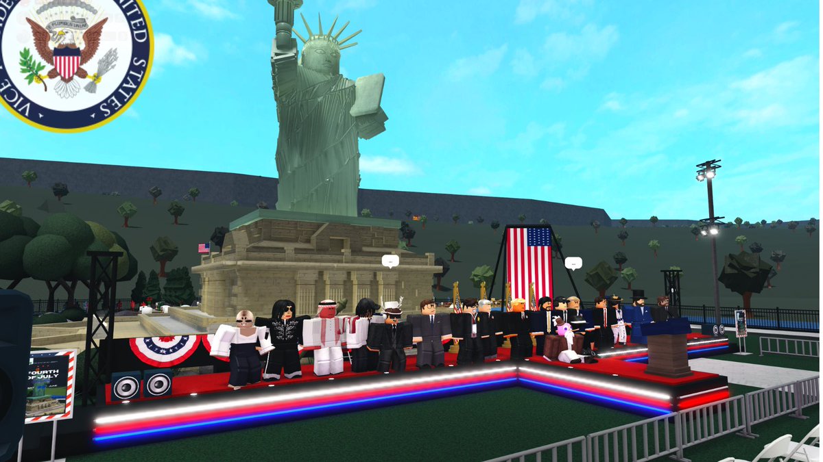 Thank you everyone for attending Fourth of July at the Statue of Liberty.🇺🇸
#bloxburg #bloxburgbuilds