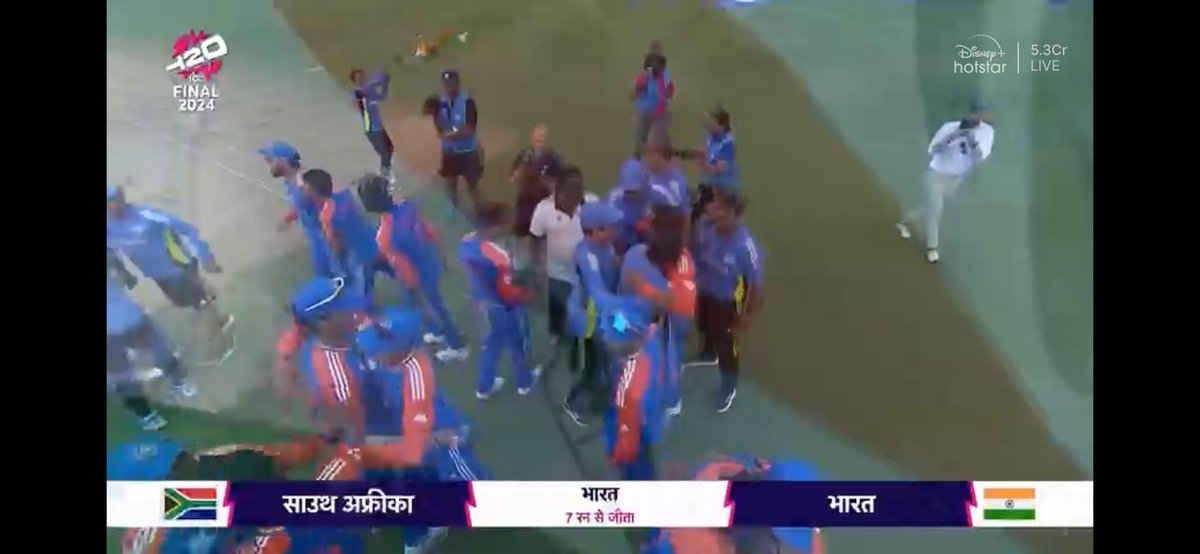 SDSanjayASG's tweet photo. My heartiest congratulations to the Indian Cricket team for such grand victory in the World Cup. https://t.co/Q5v3xOpcKX