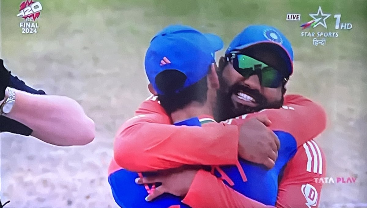 Ankitrepsol's tweet photo. No fears, only tears of joy. #roko #T20WorldCup #india https://t.co/r0PeFGXsUv