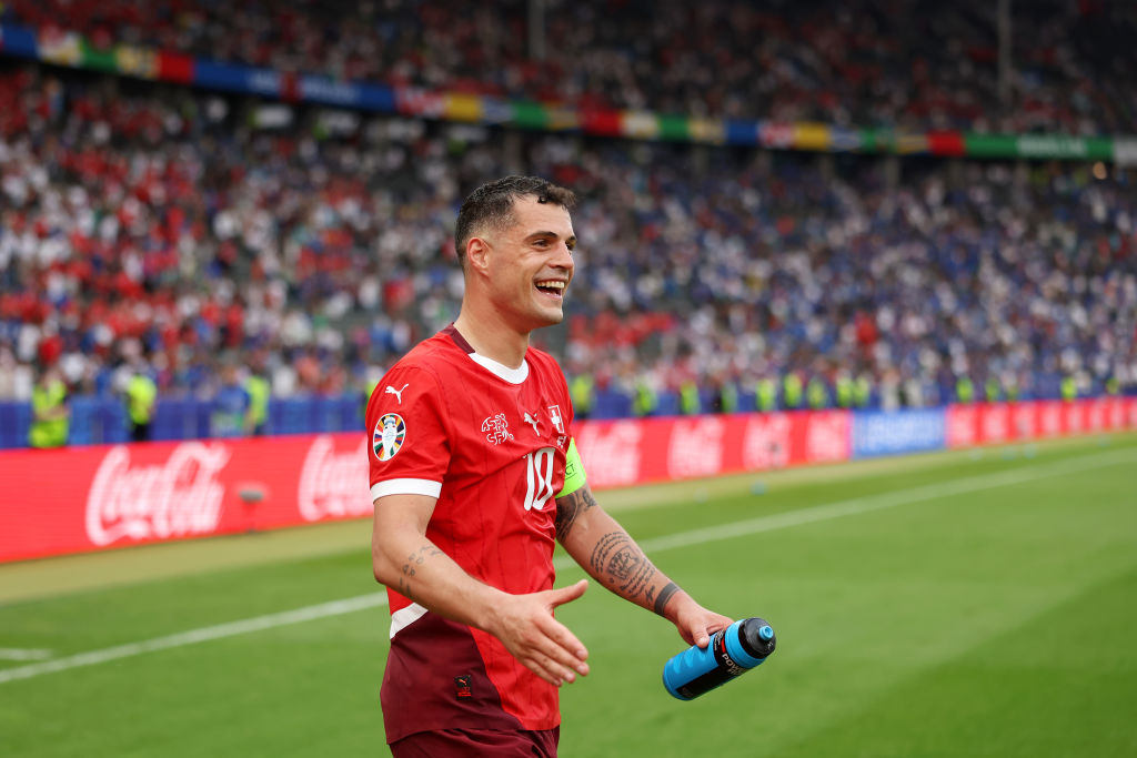 EURO2024DE's tweet image. ©💪  Granit #Xhaka 🇨🇭

#EURO2024 | #SUIITA | #SUI