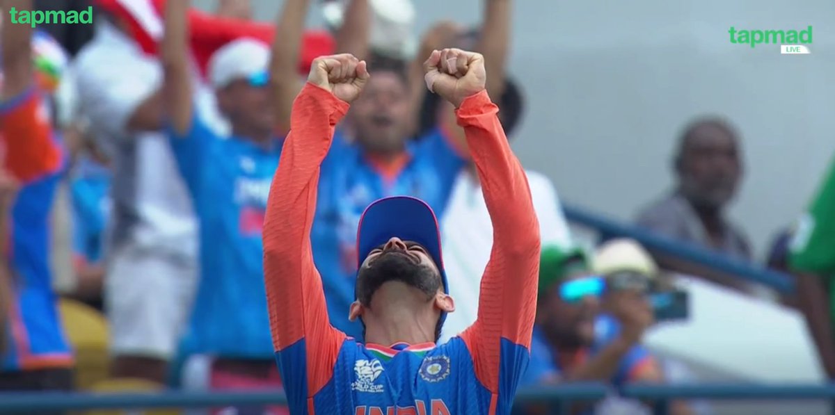 INDIA WIN THE WORLD CUP. WHAT A WIN 🇮🇳🔥🔥🔥

Congrats, padosiyo. Very well deserved ❤️❤️❤️

#tapmad #HojaoADFree #T20WorldCup2024 #T20WorldCup2024