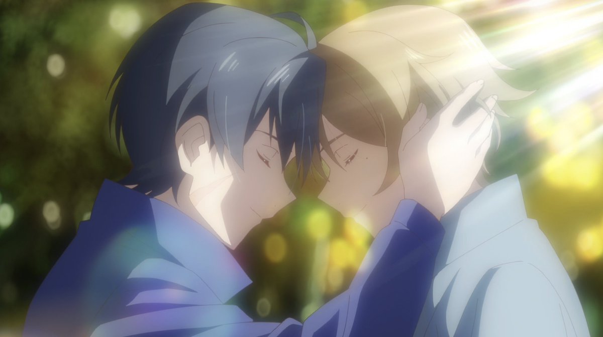 goinghostie's tweet photo. I said I was going to, so here's a thread of 18 queer/queer-coded anime series that are currently available to watch on @Crunchyroll 🏳️‍🌈✨️ #PrideMonth https://t.co/FXG9LYupXx