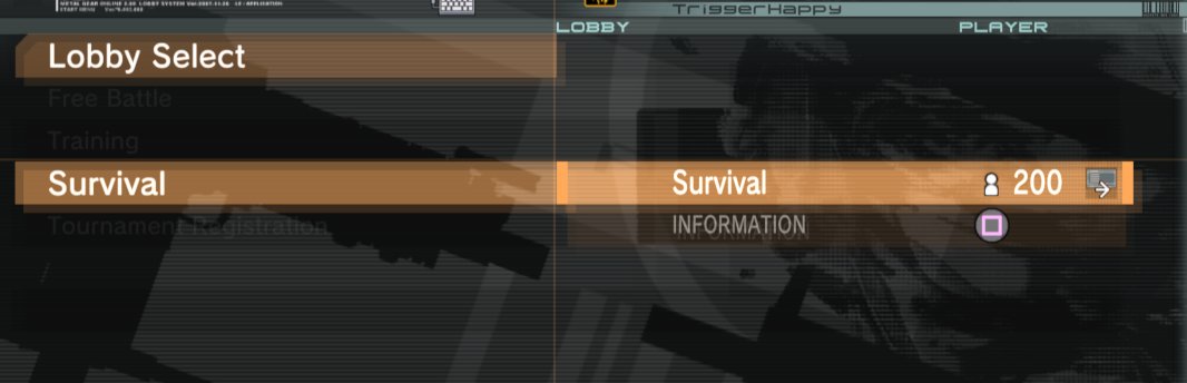 savemgo's tweet image. 3rd week in a row we have hit a new record number of players.
During today the below had been achieved:
277 people online
220 all playing in matches
200 people in the survival lobby
Yet again remarkable🫡
#savemgo #metalgearsolid #preservation #gaming #mgo2 #rpcs3 #ps3