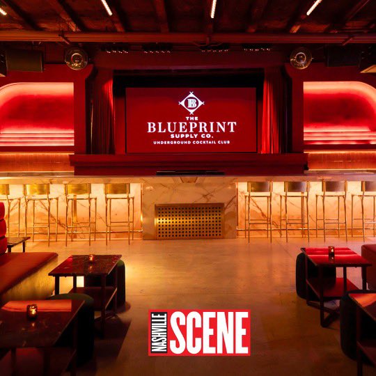 blueprint_club's tweet photo. Excited to be featured in @NashvilleScene!

“Locals have long yearned for a hip cocktail and music lounge like the kind they might have encountered in Vegas, Miami or Chicago, and The Blueprint Underground Cocktail Club may just fill that bill.” https://t.co/cFIK8DgWJN