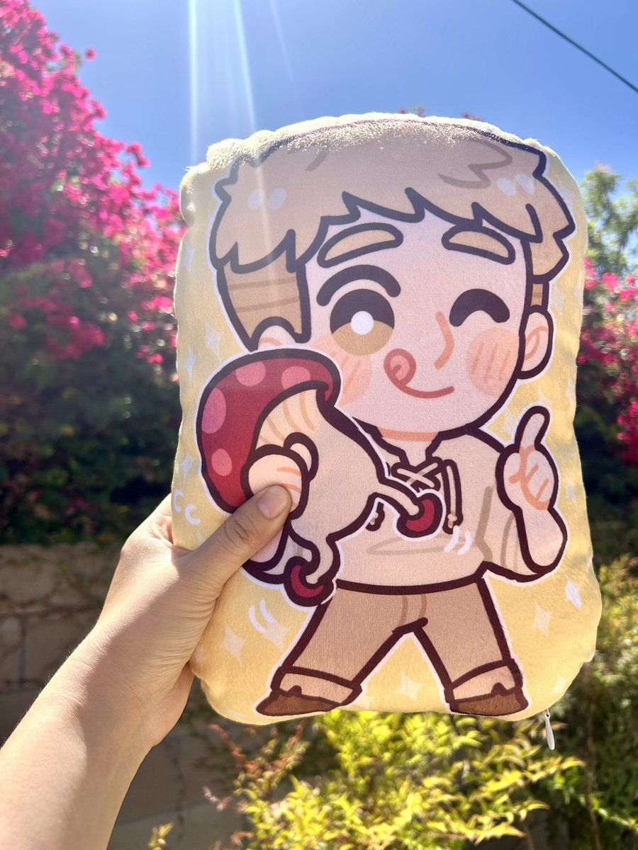 asunnydisposish's tweet photo. Dungeon Meshi - ah, Dungeon Meshi! 🍽️

My Dunmeshi/Delicious in Dungeon pillows arrived in time for AX!! 💖🥹 https://t.co/EsjLdOkZpe