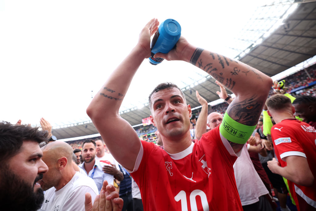 EURO2024DE's tweet image. ©💪  Granit #Xhaka 🇨🇭

#EURO2024 | #SUIITA | #SUI