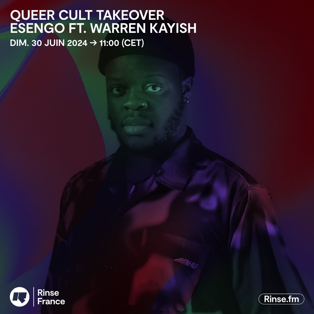 RinseFrance's tweet photo. Il est 11h !

Vous écoutez #QueerCultTakeover w/  #Esengo &amp; #warren!

🎶
https://t.co/LvUI4ruilK

#verrouillé 🔒 https://t.co/ihqEKD3REv