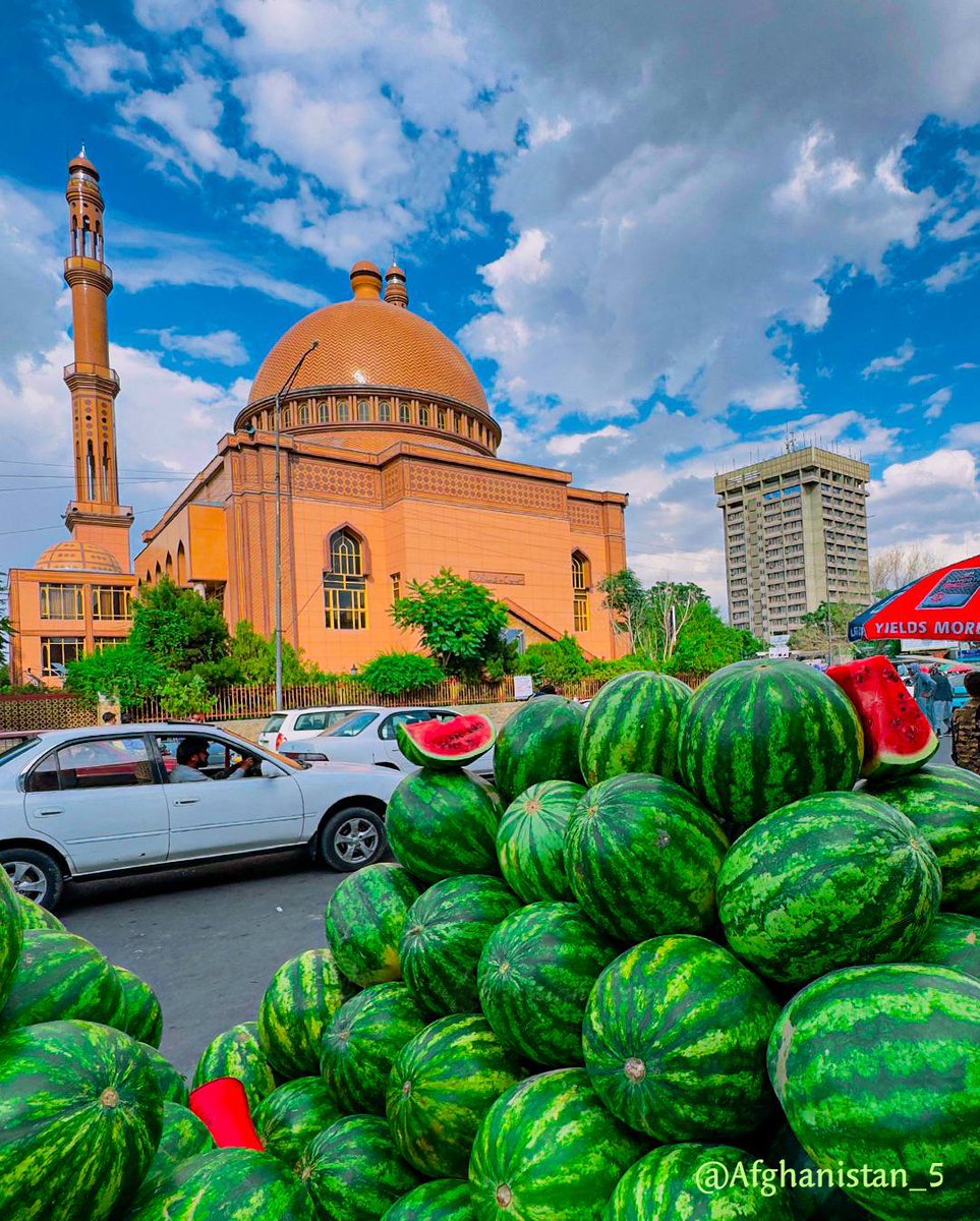 Watermelon season in Afghanistan! 🍉🤤