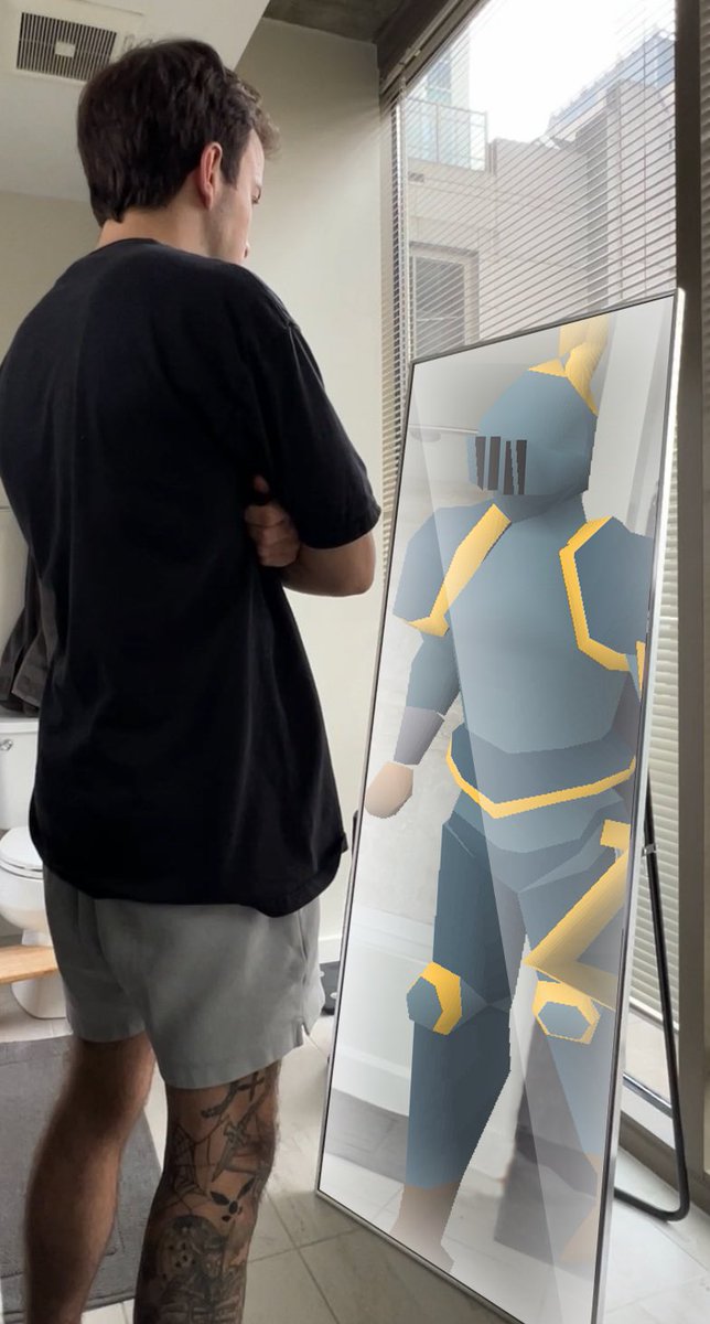 the man in the mirror