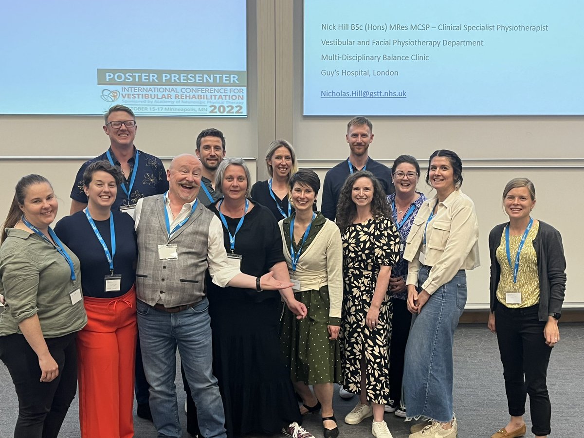 Wow!! <a href="/acpivr/">ACPIVR</a> conference today was amazing!! Fabulous presentations all things Acute Vestibular presentation and working on committee along side this dedicated clever bunch is a privilege!! Thank you to everyone who supported today!! <a href="/thecsp/">Chartered Society of Physiotherapy (CSP)</a>