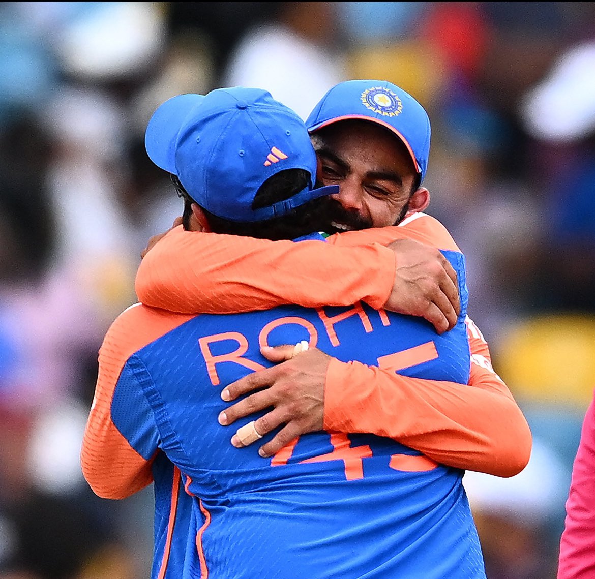 Amjr90's tweet photo. #T20IWorldCup We nailed it ..congratulations team India !!! https://t.co/HebPb9zgCQ