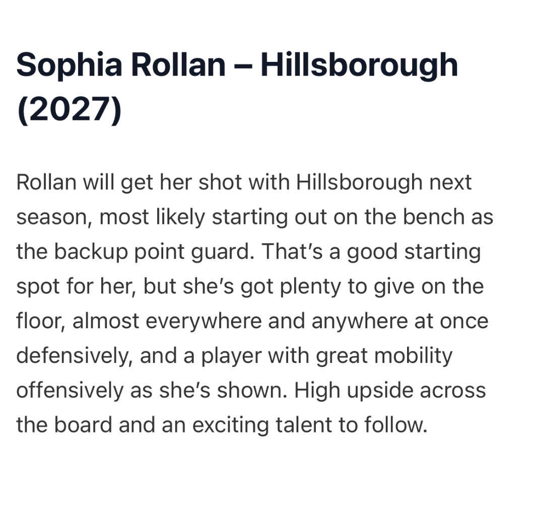 Sophia Rollan (@sophrollan) on Twitter photo I appreciate <a href="/PGHNewJersey/">Prep Girls Hoops New Jersey</a> for the write up! Next season is definitely one to stay tuned forโผ๏ธ
<a href="/nj_panthers/">NJ Panthers</a> <a href="/CoachZ_NJP/">Zakiya Beckles MAT, LAT, ATC</a> <a href="/CoachJordanNJP/">Jordan Stites</a> <a href="/CoachWeberbball/">Coach Weber</a> I appreciate <a href="/PGHNewJersey/">Prep Girls Hoops New Jersey</a> for the write up! Next season is definitely one to stay tuned forโผ๏ธ
<a href="/nj_panthers/">NJ Panthers</a> <a href="/CoachZ_NJP/">Zakiya Beckles MAT, LAT, ATC</a> <a href="/CoachJordanNJP/">Jordan Stites</a> <a href="/CoachWeberbball/">Coach Weber</a>