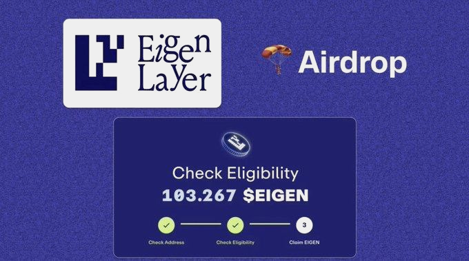 saad_bamba's tweet photo. Join the future of decentralized finance with @eigencloud and secure your $EIGEN tokens now! 🚀✨

🔗 Claim your tokens here: https://t.co/ujX0ukcL5h

Steps to claim:

Connect your wallet
Verify your eligibility
Claim your $EIGEN tokens
Be a part of #EigenLayer and push the boundaries of #Ethereum innovation! 🌐

#Eigen #EigenLayer #Eigenfoundation $EIGEN $ZK $ZRO $BLOCK $COOKIE #layer2 #airdrop #web3 #token #bnb #newairdrop #l2 #eth #new_airdrop #EthereumL2