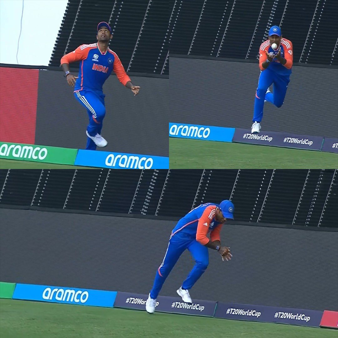 iamyusufpathan's tweet photo. Congratulations to @surya_14kumar for that excellent catch under pressure! A crucial moment in a well-deserved victory. Proud of Team India for lifting the T20 World Cup after 17 years! 🇮🇳🏆 #ChampionTeam #T20WorldCup #SuryakumarYadav https://t.co/TuVJ9KiObe