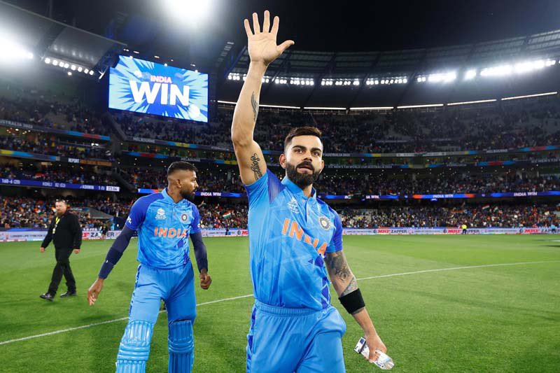 THE CHAPTER OF THE GREATEST EVER ENDS IN T20I CRICKET. 💔

- The King won POTM award in the Final and India won the Cup, one thing to cherish forever.