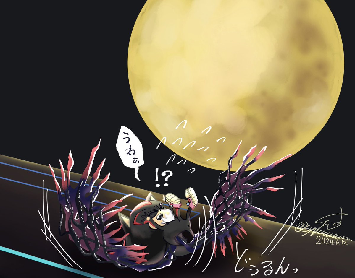 #今月かいた絵を晒そう
来月は大きな彼も描きましょうね 