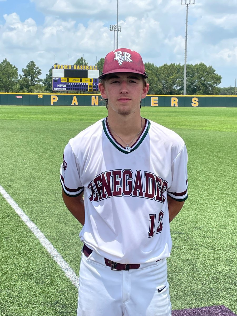 FiveToolTexas's tweet photo. F: @BVRenegades 17U Maroon 7, Texas Twelve Grey 2025 2
PoG: @abke_kelley 5IP, 3K, 1H | 1-1, RBI, R
Hitter: @garrett_cade 2-3, RBI, 2R https://t.co/wHMHw8OvWA
