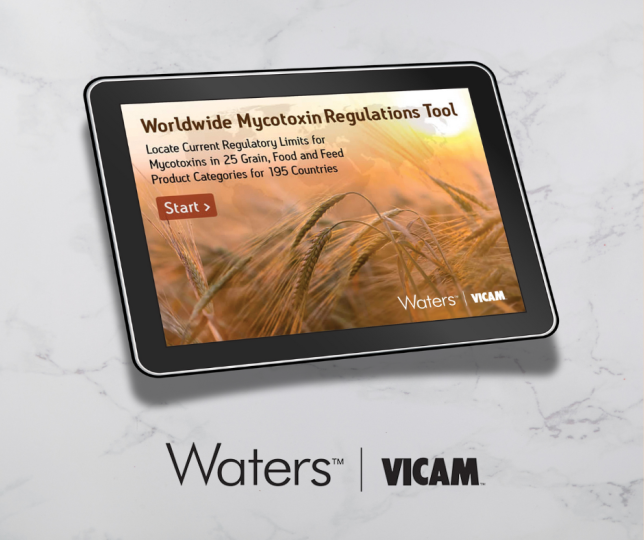 VicamWaters's tweet photo. Want to know more about mycotoxin regulations worldwide? Explore VICAM's global regulations tool. https://t.co/ce0R4owzqy https://t.co/DLtzpeE3jH