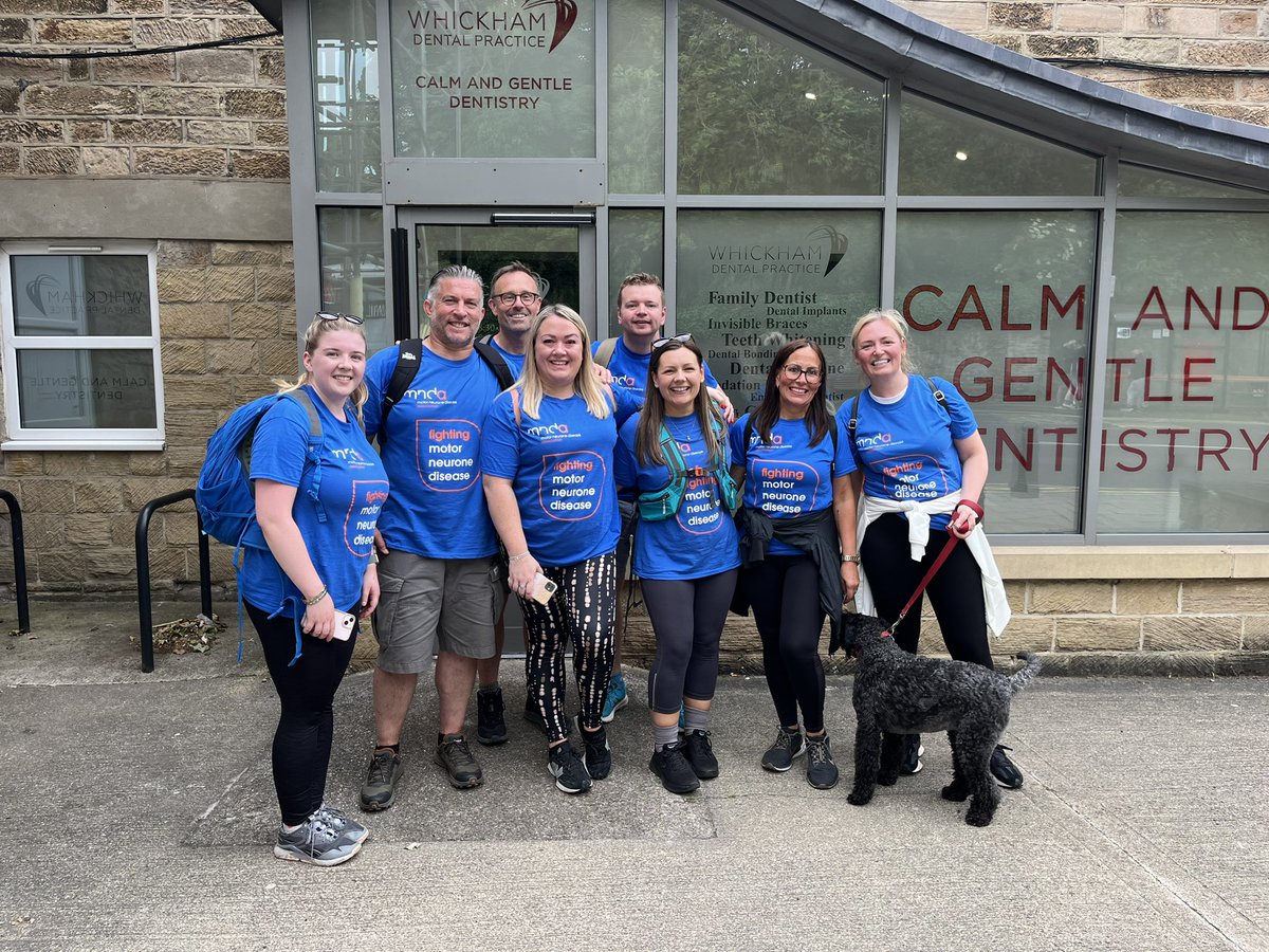 whickhamsmiles's tweet photo. 26 Miles down and they are done !! 🎉🎉

Massive well done to all those who joined (those on 2 legs or 4 🐶), and a huge thanks to Rob for leading the walk 

Well deserved pint to celebrate (sugar free obviously 😬🦷) https://t.co/Sq7qFY2Zg4