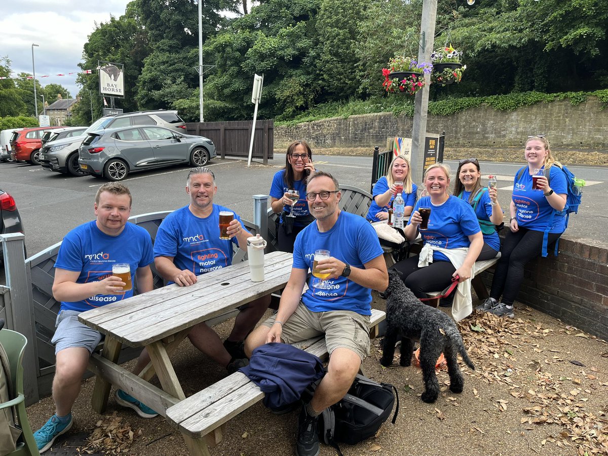 whickhamsmiles's tweet photo. 26 Miles down and they are done !! 🎉🎉

Massive well done to all those who joined (those on 2 legs or 4 🐶), and a huge thanks to Rob for leading the walk 

Well deserved pint to celebrate (sugar free obviously 😬🦷) https://t.co/Sq7qFY2Zg4