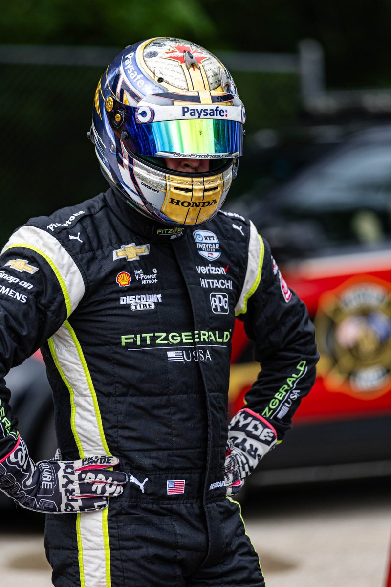 RacingNationTV's tweet photo. I present to you Zachary Claman De Melo wearing a 2019 Josef Newgarden Texas winning suit in 2024

That is all https://t.co/mrWWh1qpWw