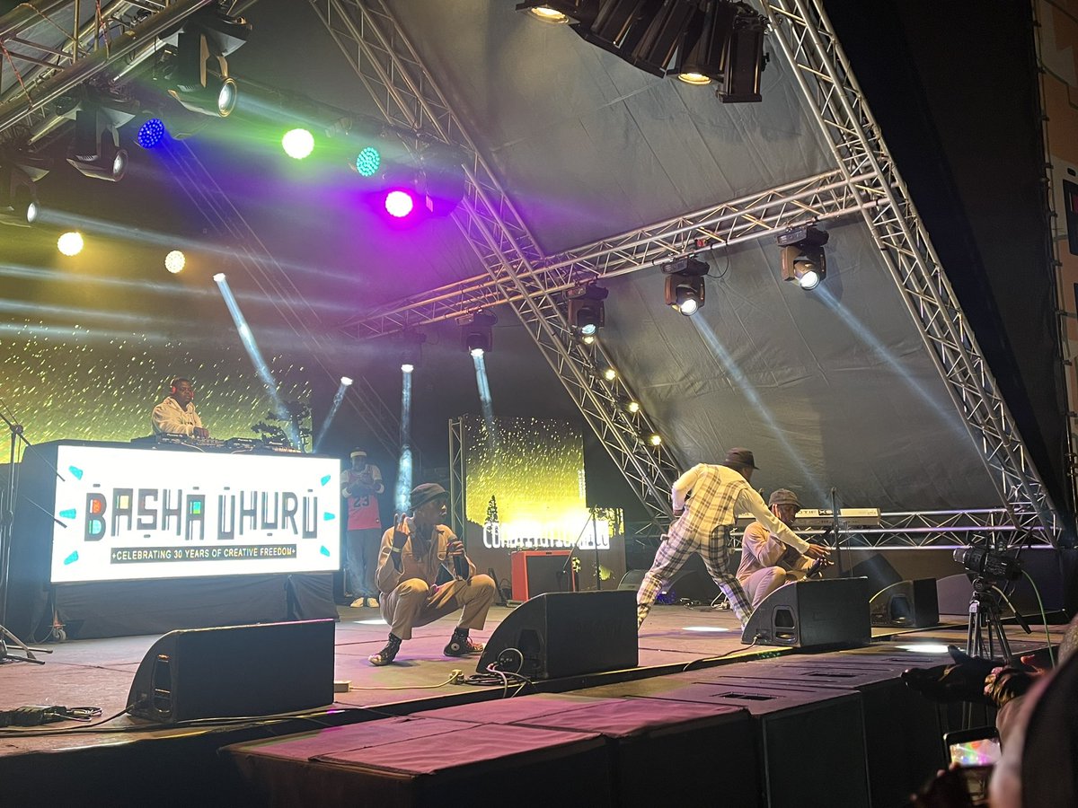VisitConHill's tweet photo. The legends are in the building rocking the hill! What an honour to have @alaska grace the stage🔥🔥🔥#basha24 #creativeuprising  #soundsoffreedom #12yearsofbasha https://t.co/JMHeGV16eV