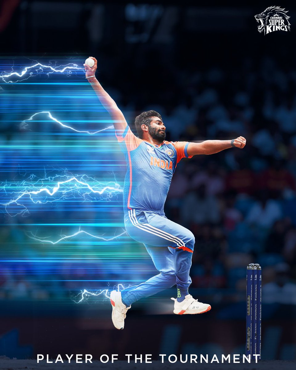 His game. His world! 💥⚡️
We’re just living in it! 🫡

#T20WorldCupFinal #Whistle4Blue 🥳🇮🇳